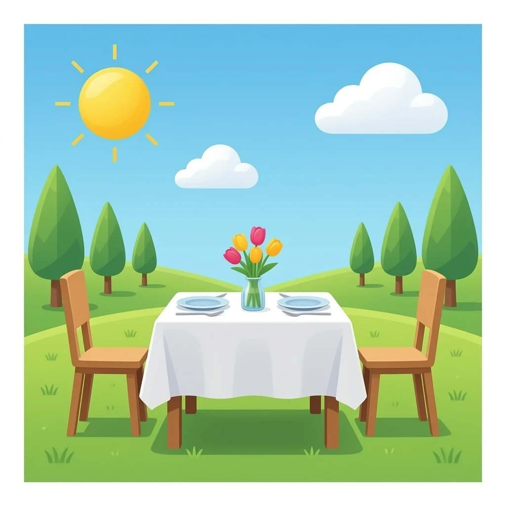 Tablescape emoji