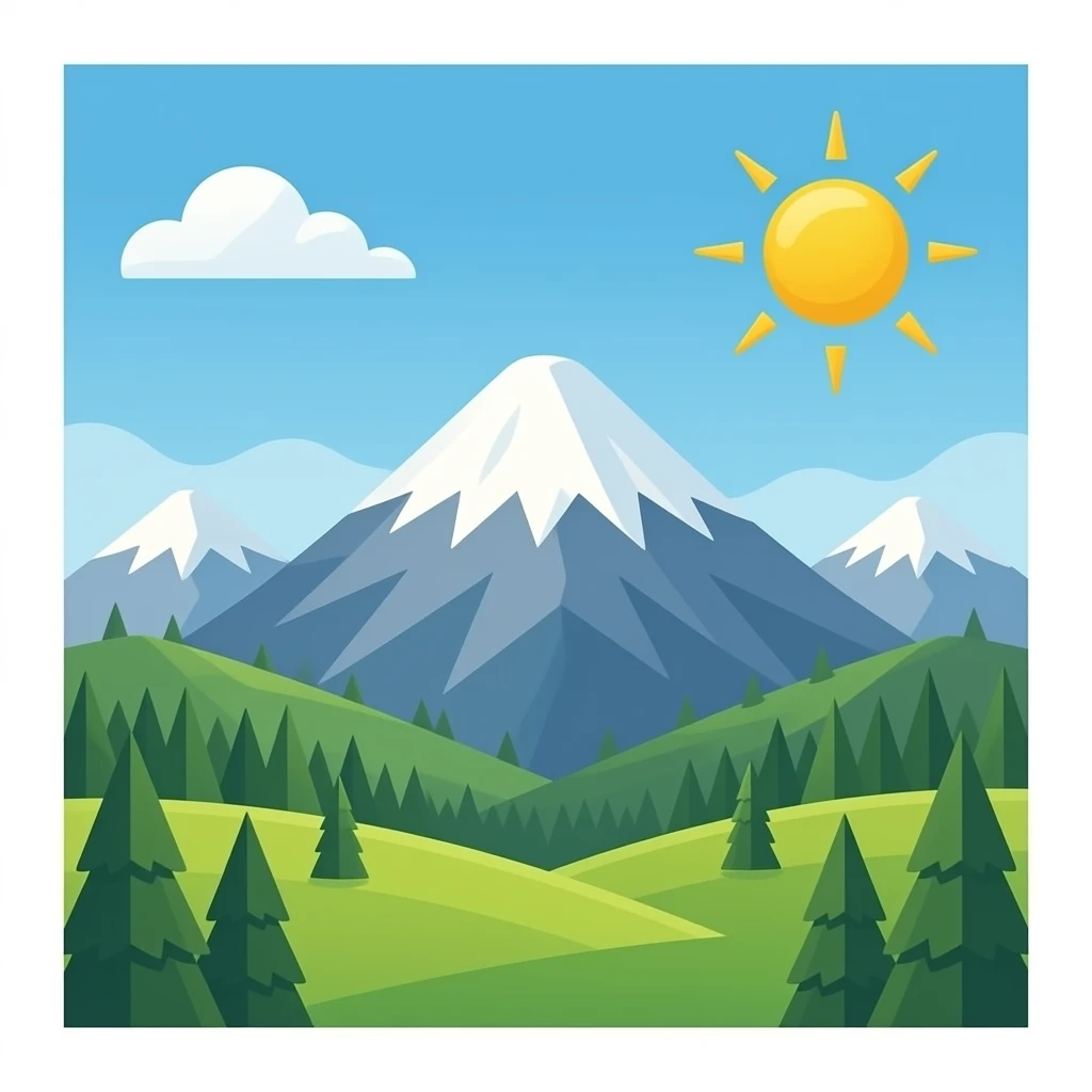 🏔️ emoji