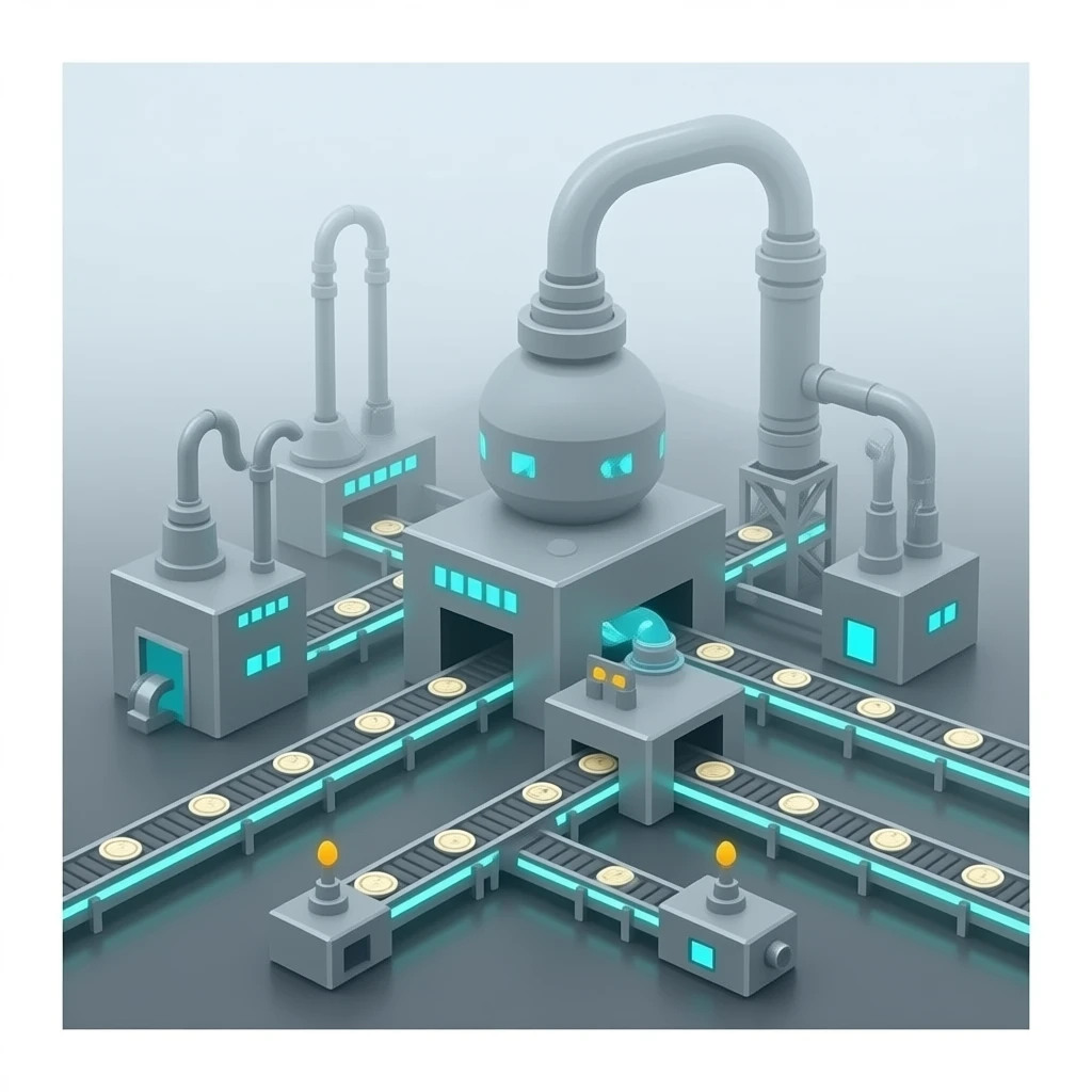 make an ai slop factory producing ai slop emoji