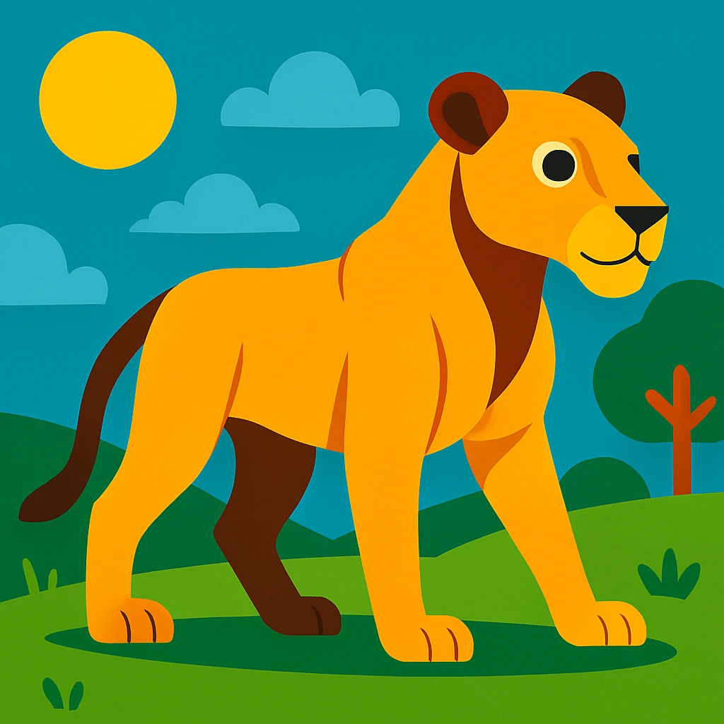 Lioness emoji