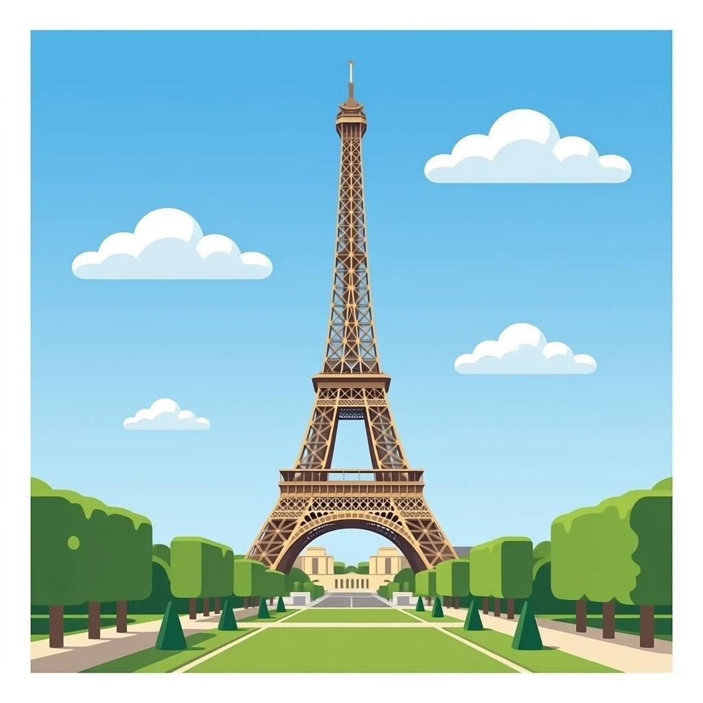 Eiffel tower emoji