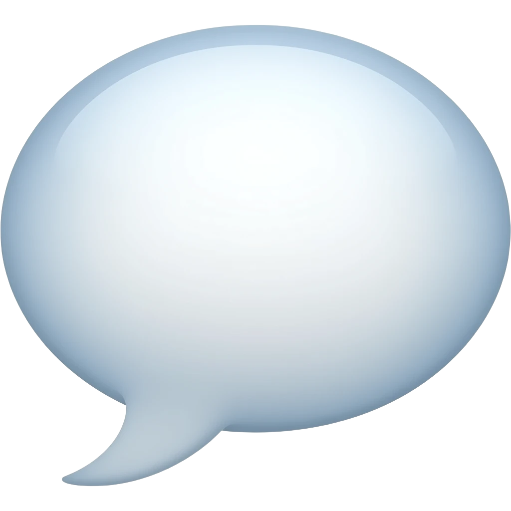 chat bubble emoji