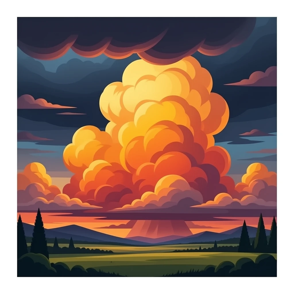 Firey Cloudy emoji