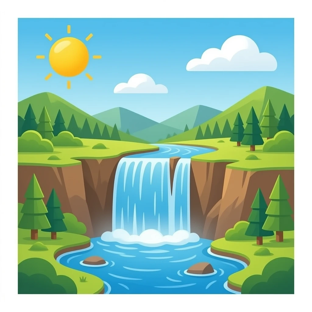 cataratas emoji