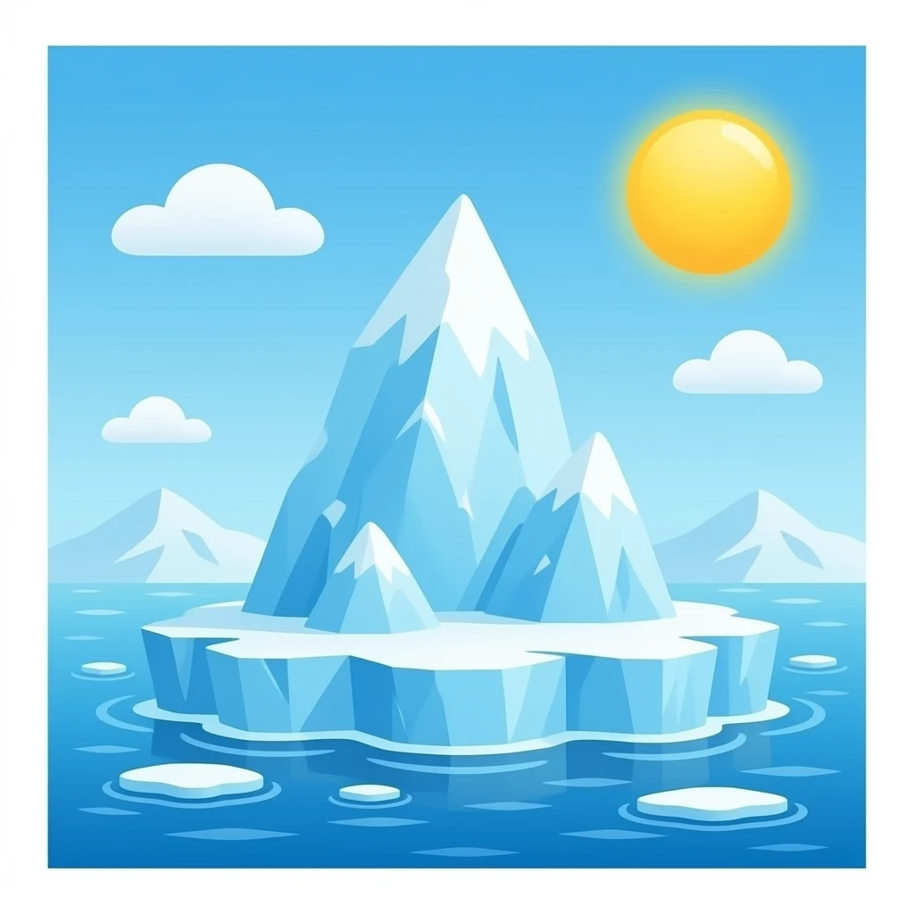 ice berg emoji