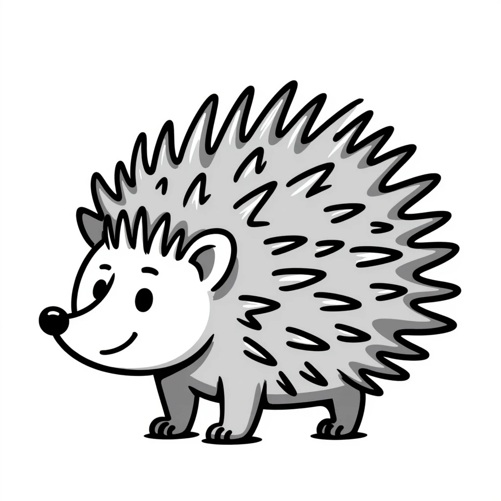 Porcupine emoji