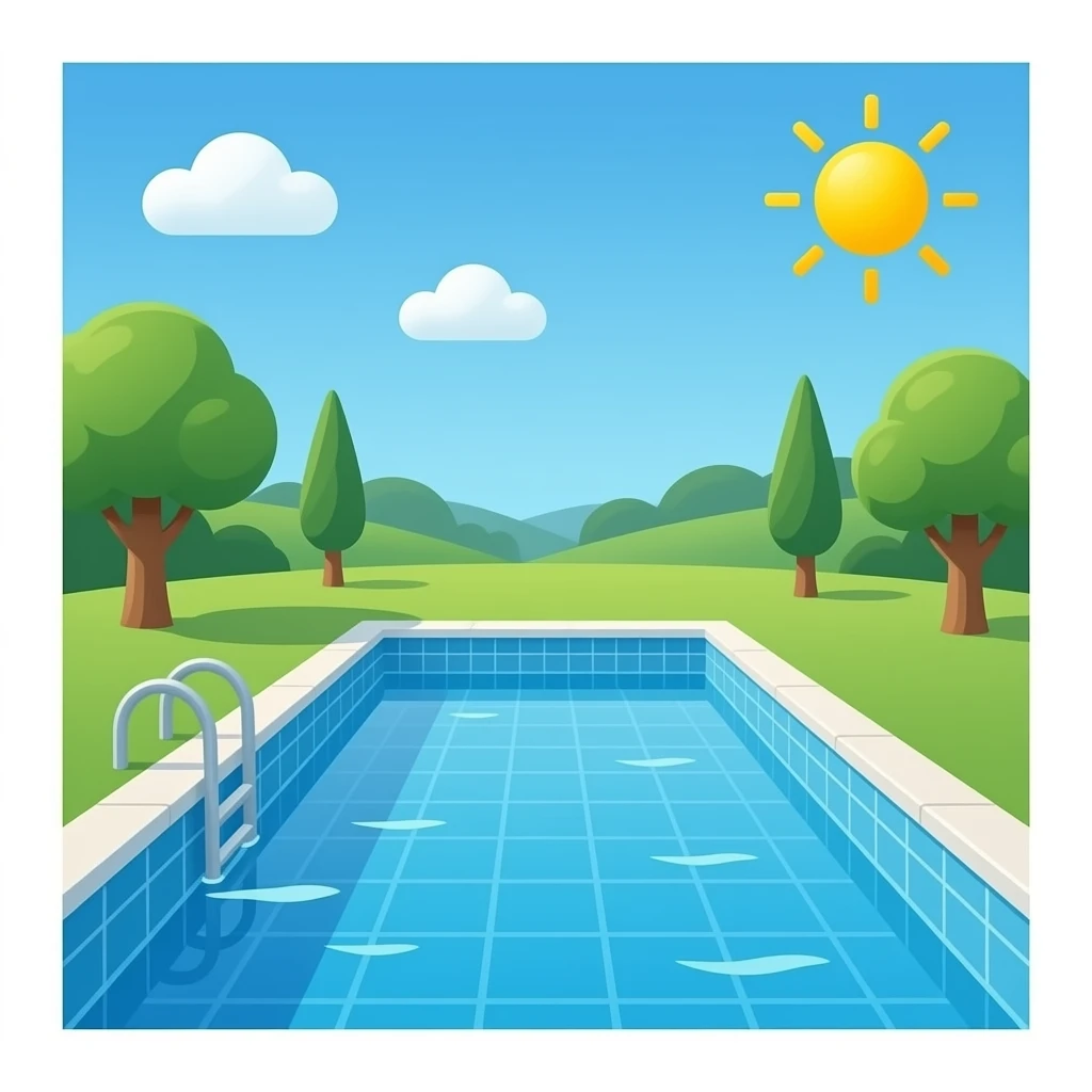 Piscine emoji
