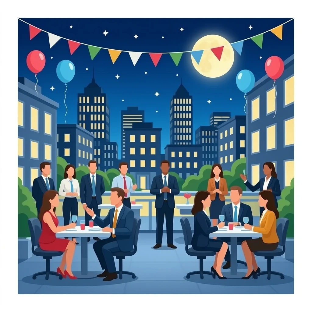 Corporate party emoji
