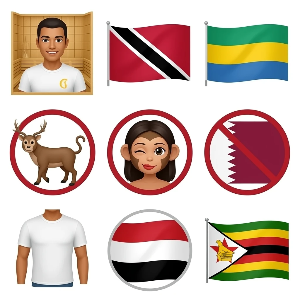 🧖‍♂️🔜🦌🇹🇦📧⛲️🇬🇦🕛ℹ️🤟🇰🇪♀️Ⓜ️🙉🅾️🅿️🇶🇦®️💆🏻‍♀️👕😗✌️🚾❎️🇾🇪🇿🇼 emoji