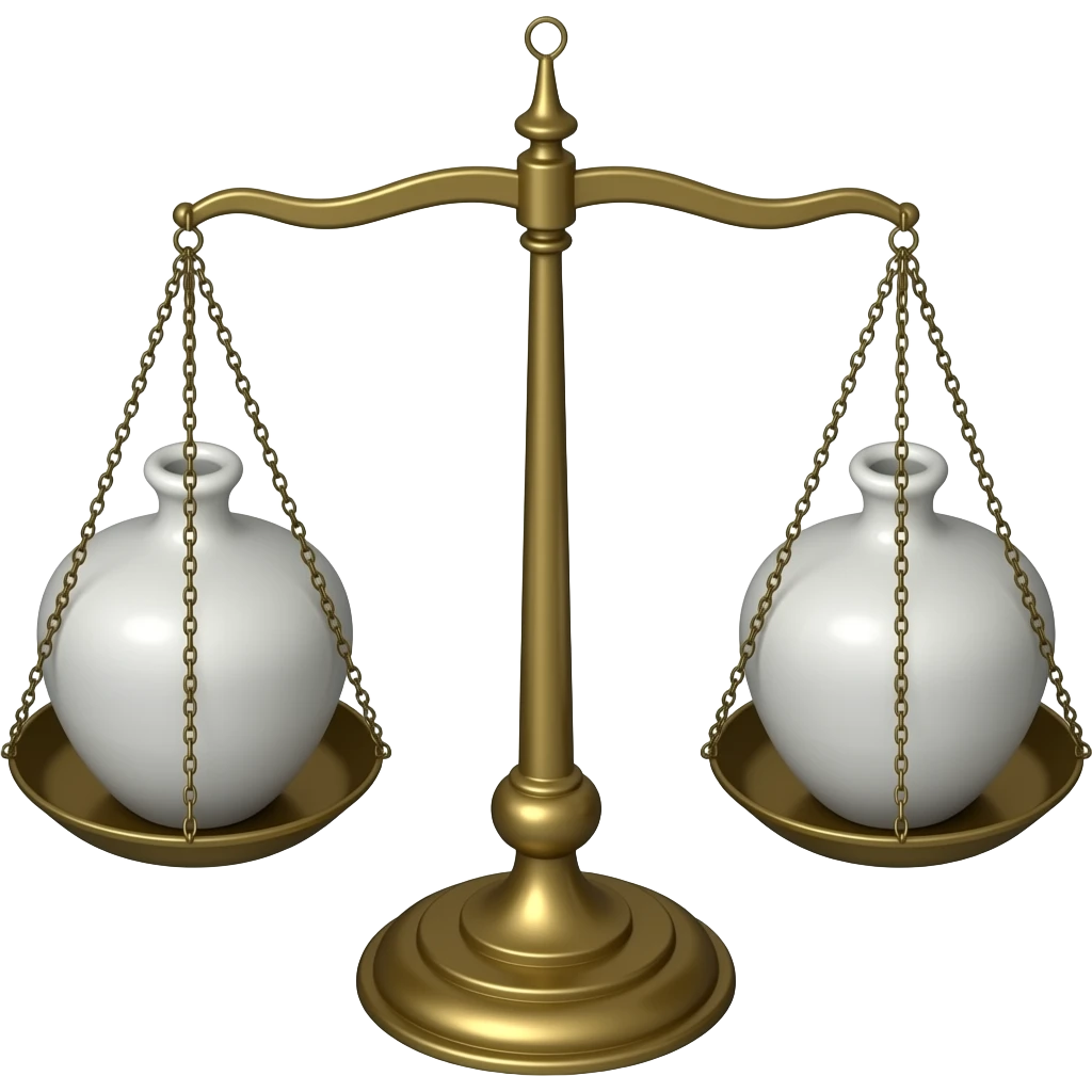 balance scale emoji