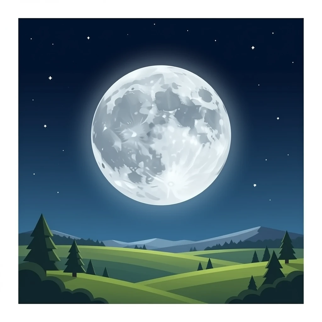 луна emoji