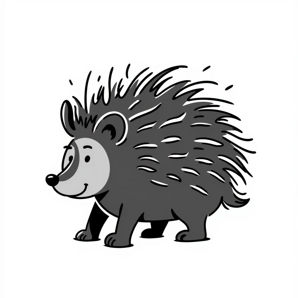 Porcupine emoji