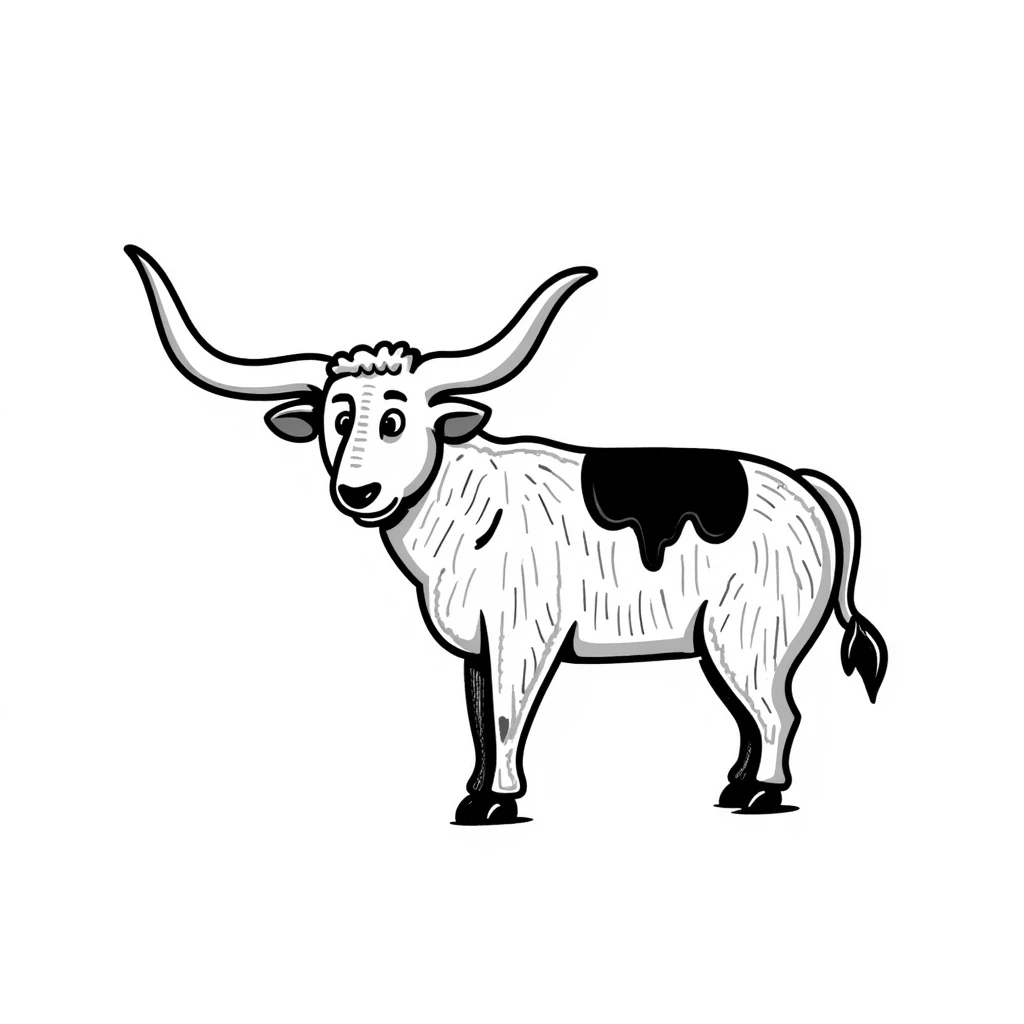 Longhorn steer emoji