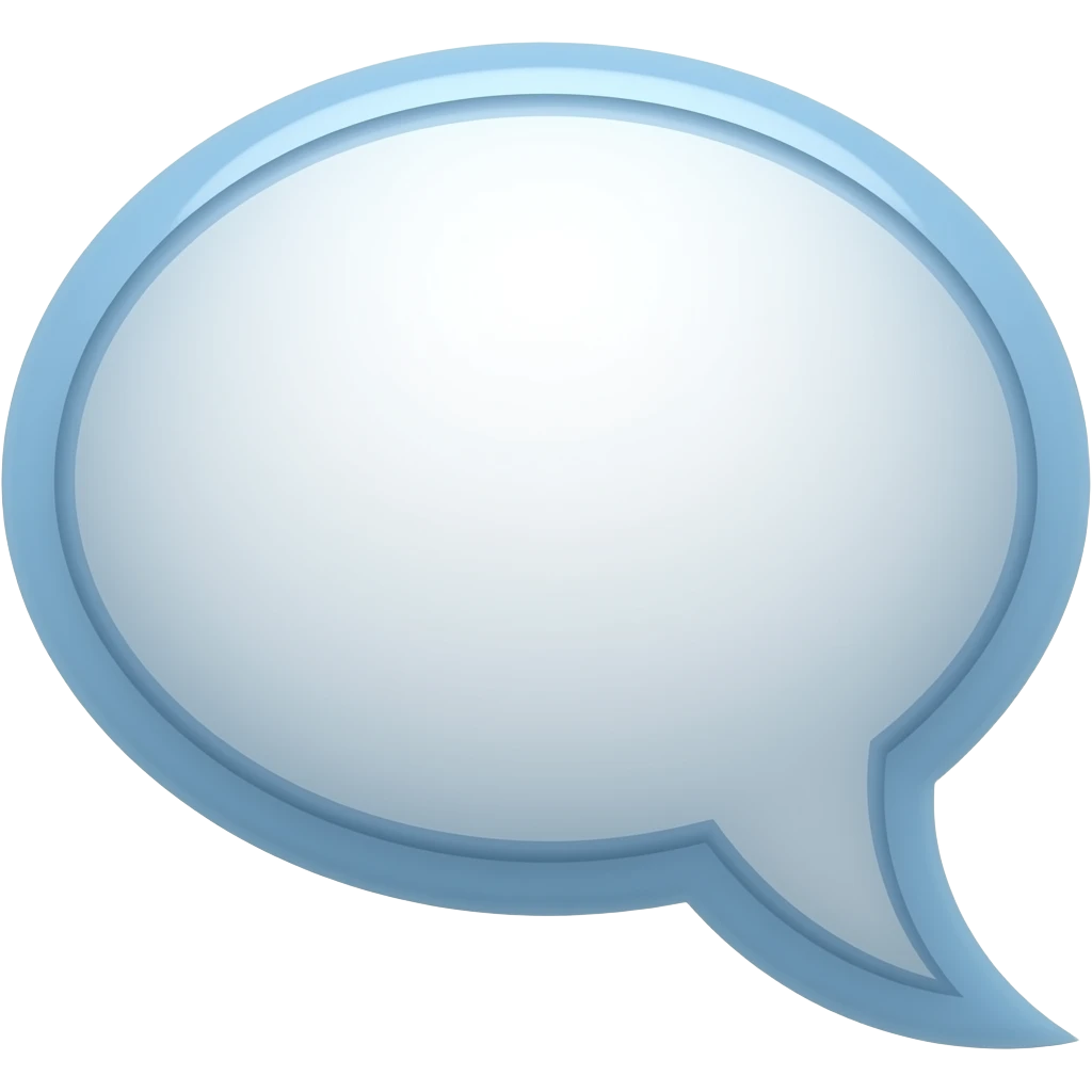 bubble chat emoji