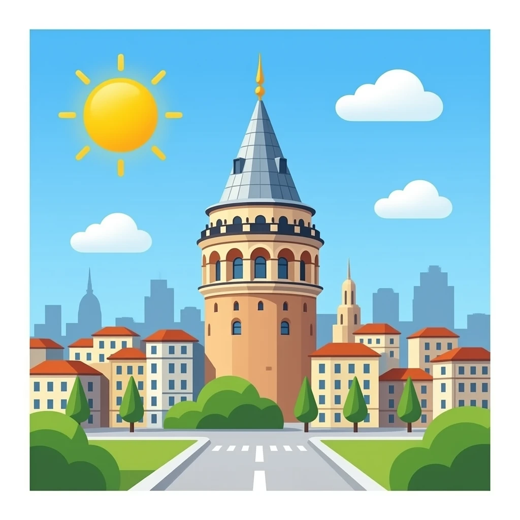 galata kulesi emoji