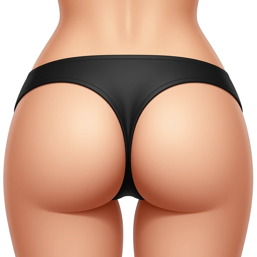 Ass in short emoji