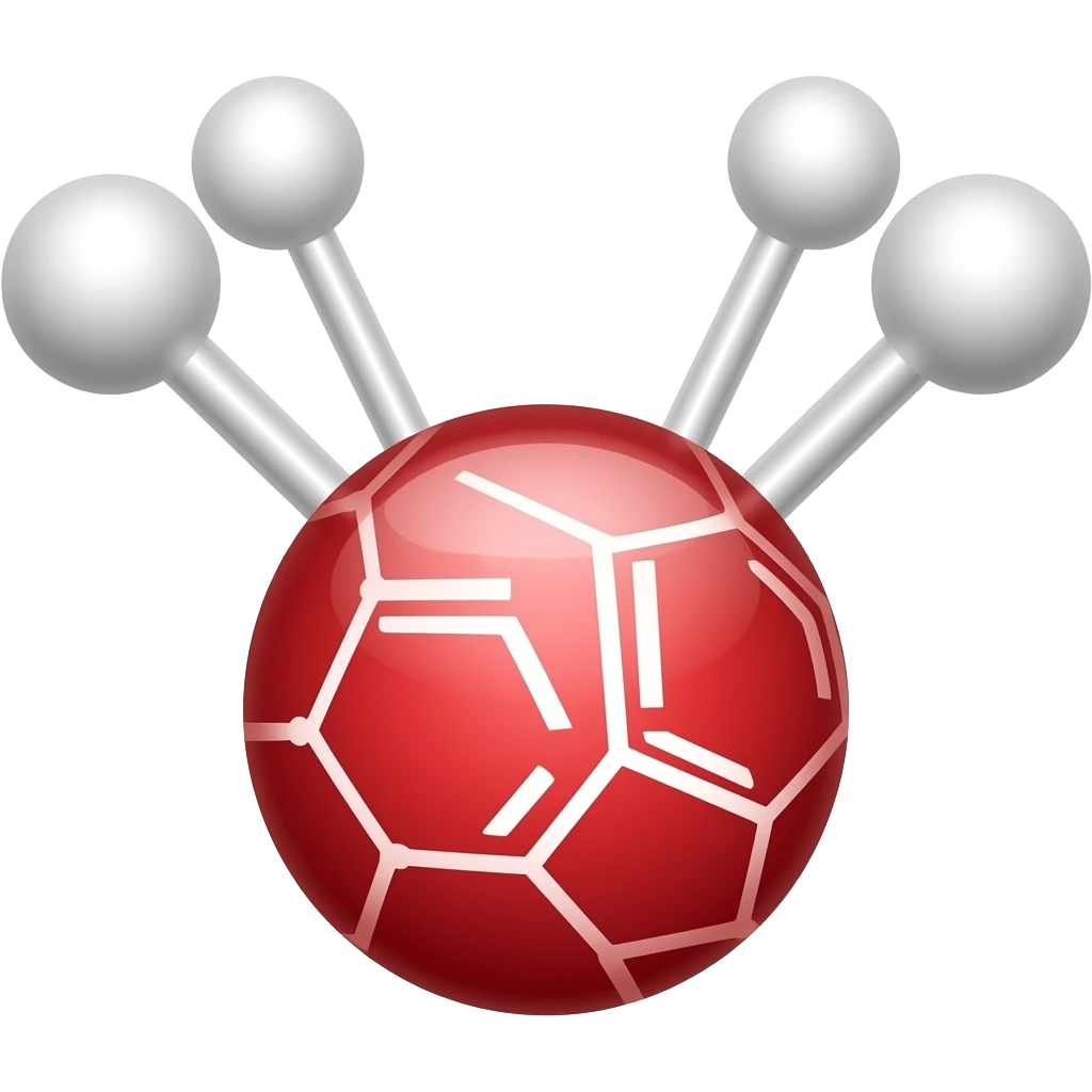red benzene emoji