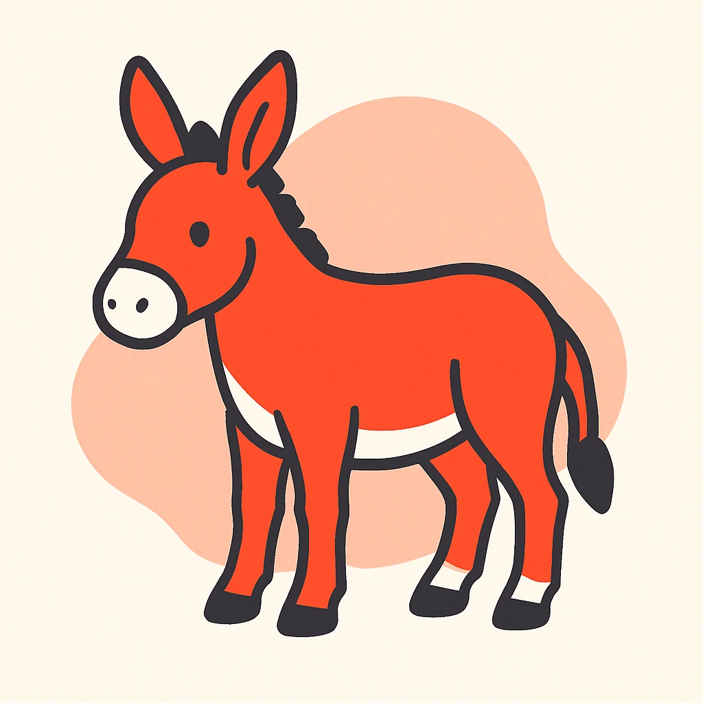 Donkey emoji