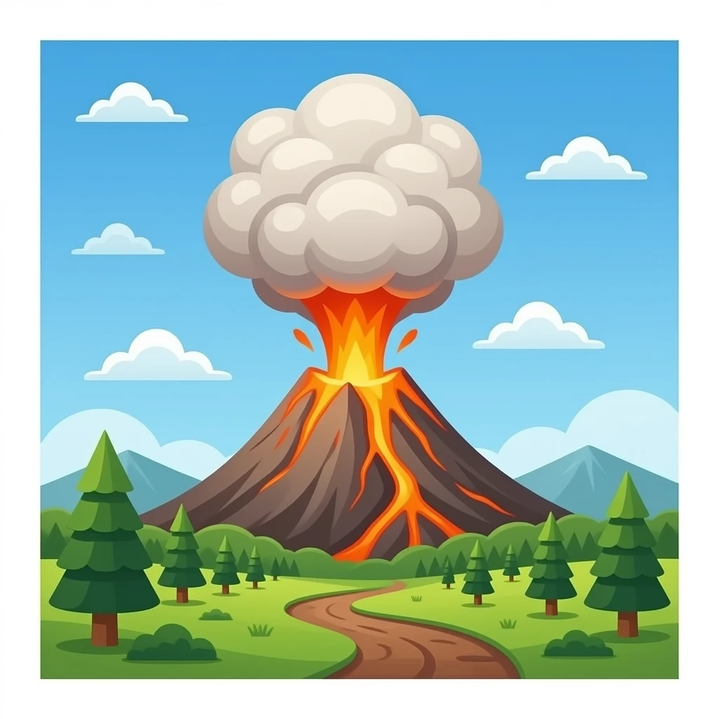 Eruption emoji