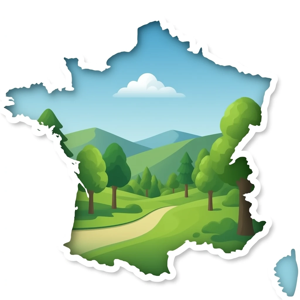 France 🇫🇷 map emoji
