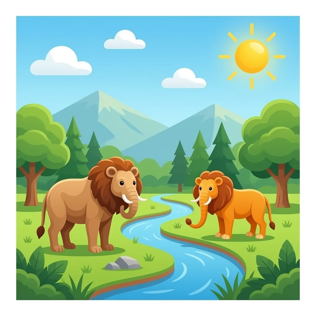 Zoo in Google Noto Color Emoji emoji