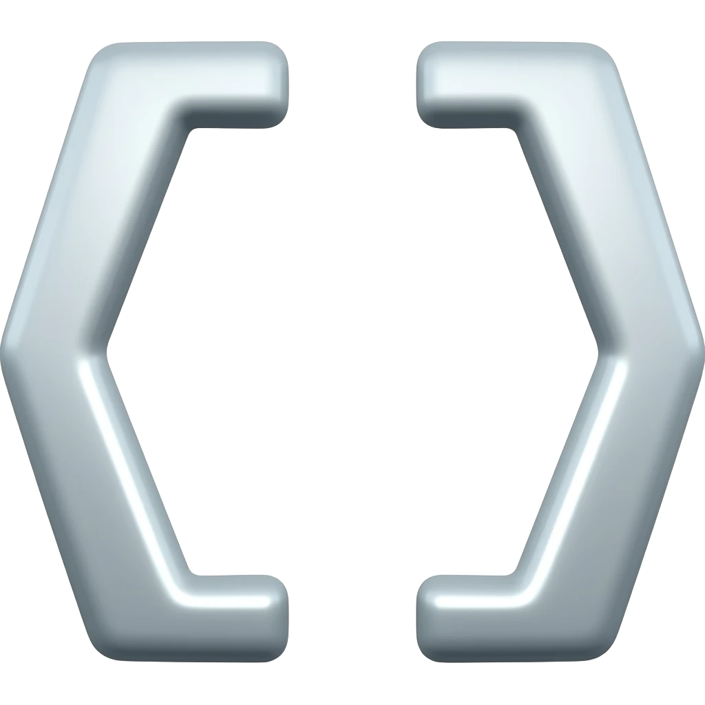 brackets emoji