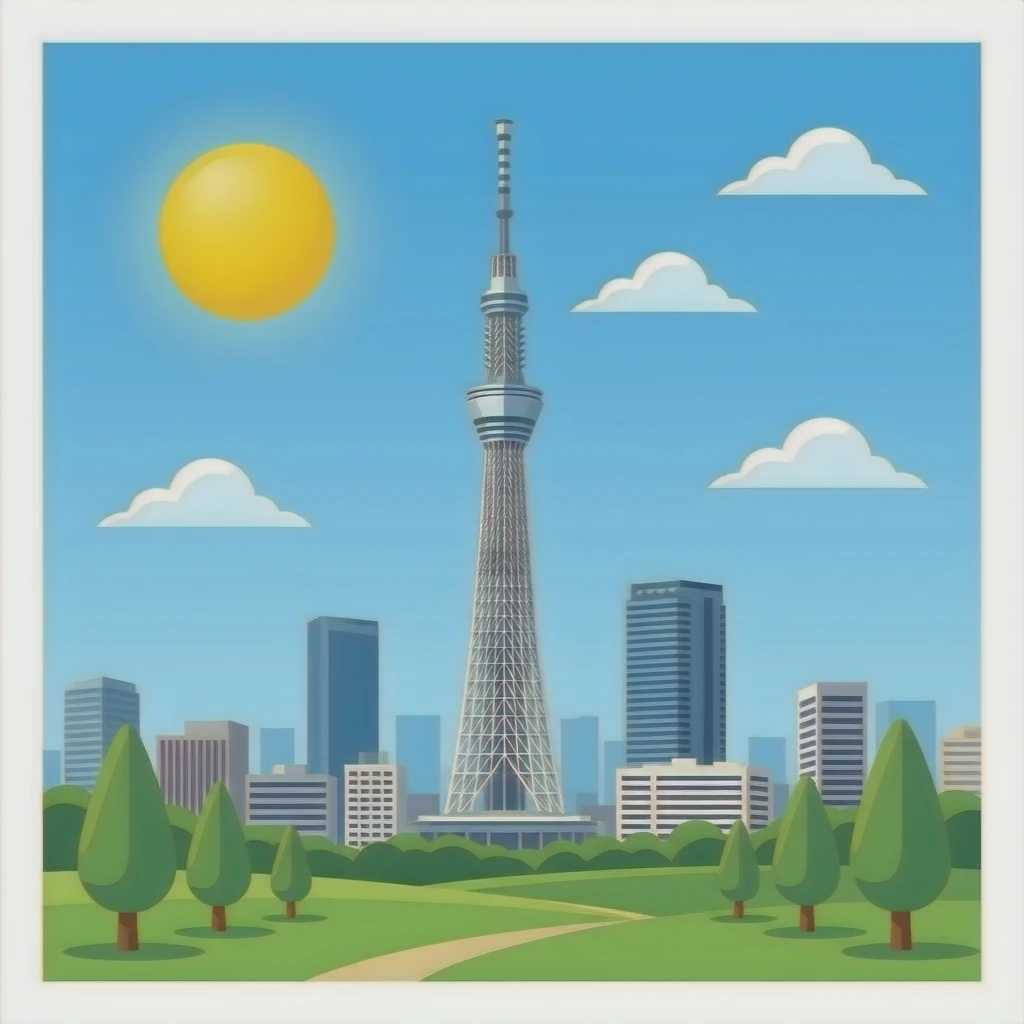 Tokyo Skytree emoji