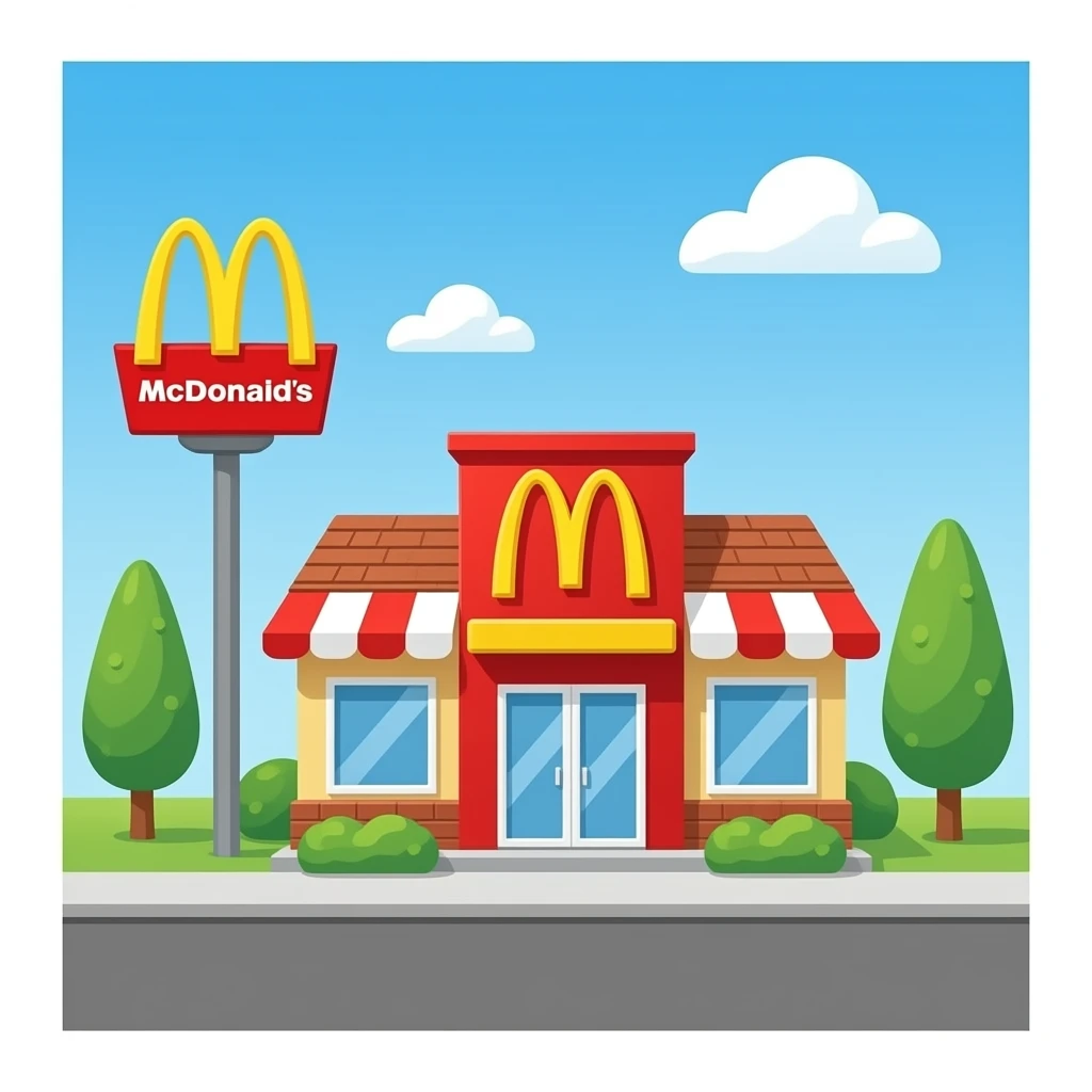 Mcdonalds emoji