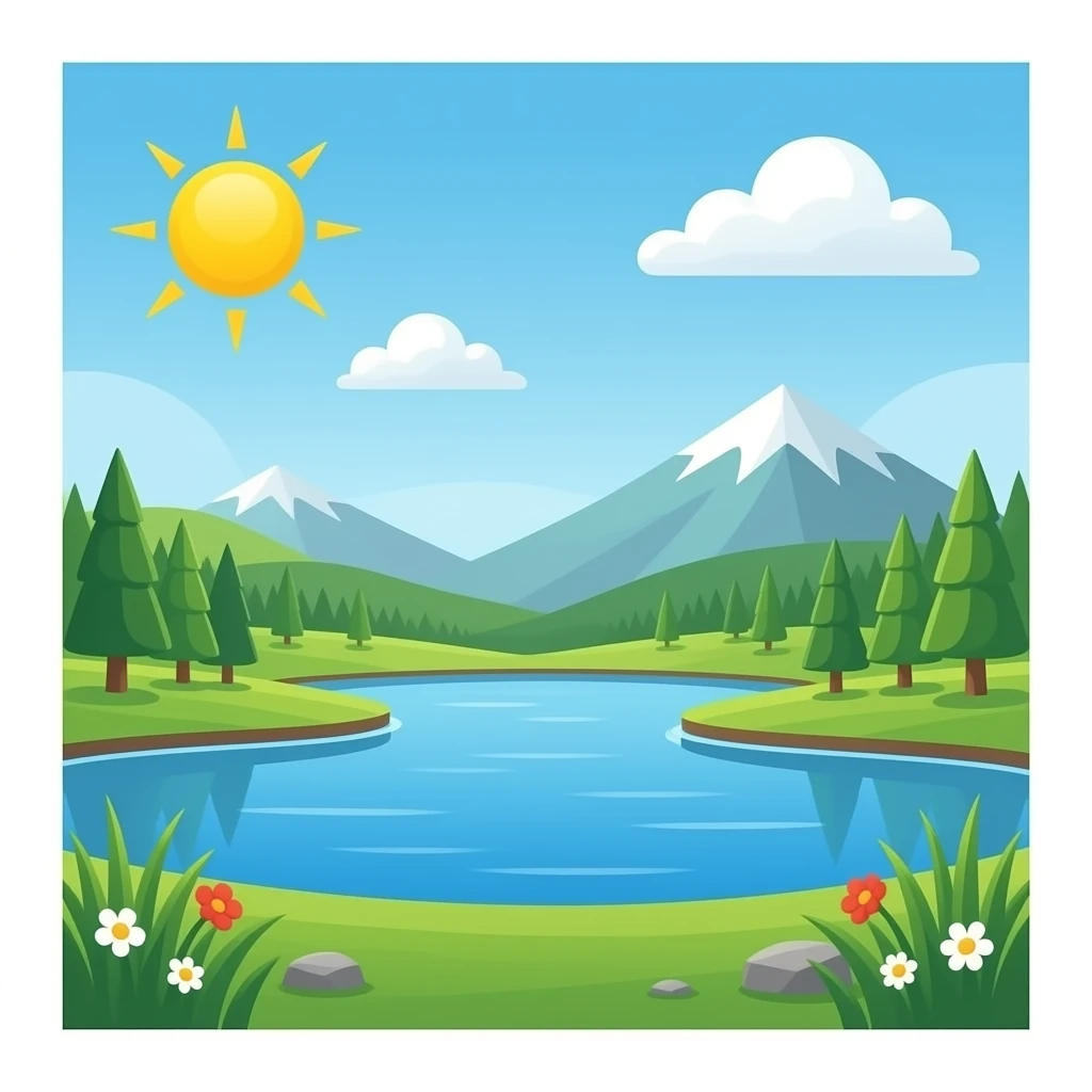Lake emoji
