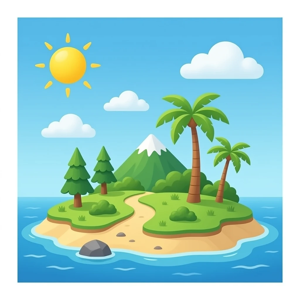 Island emoji