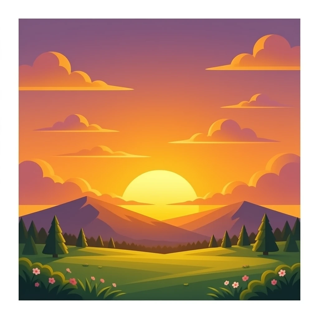 sunset emoji