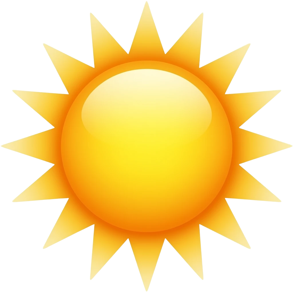 sun emoji