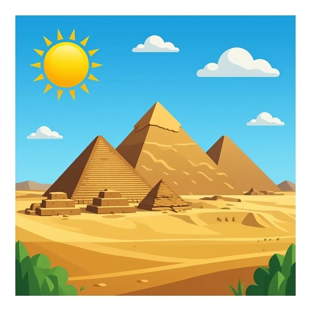 Pyramids emoji