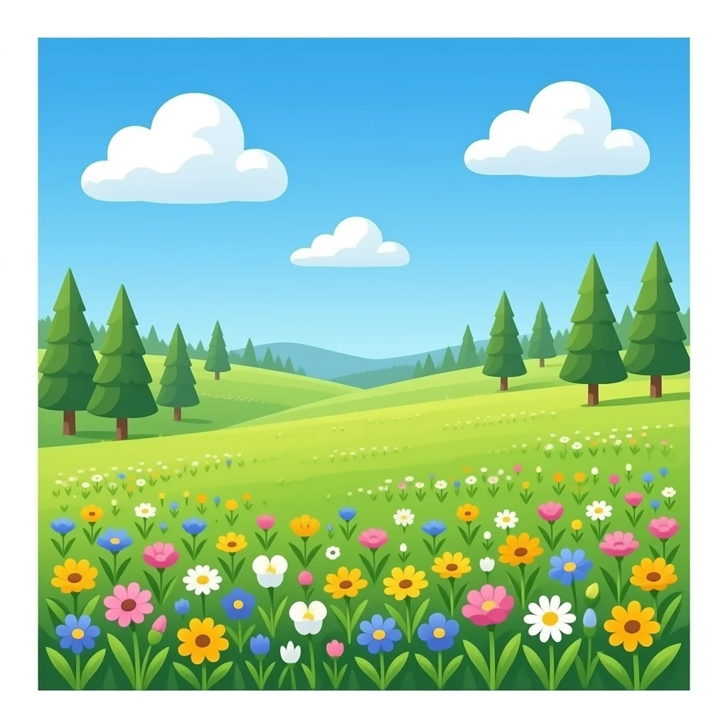wildflower patch emoji