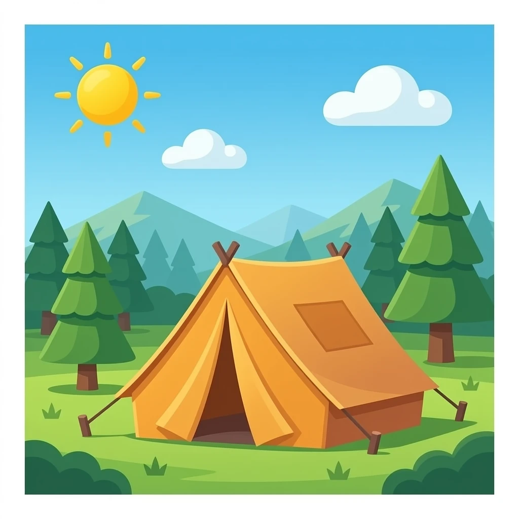 Camp emoji