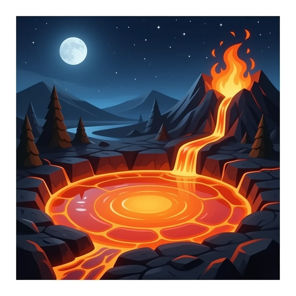 lava pool emoji