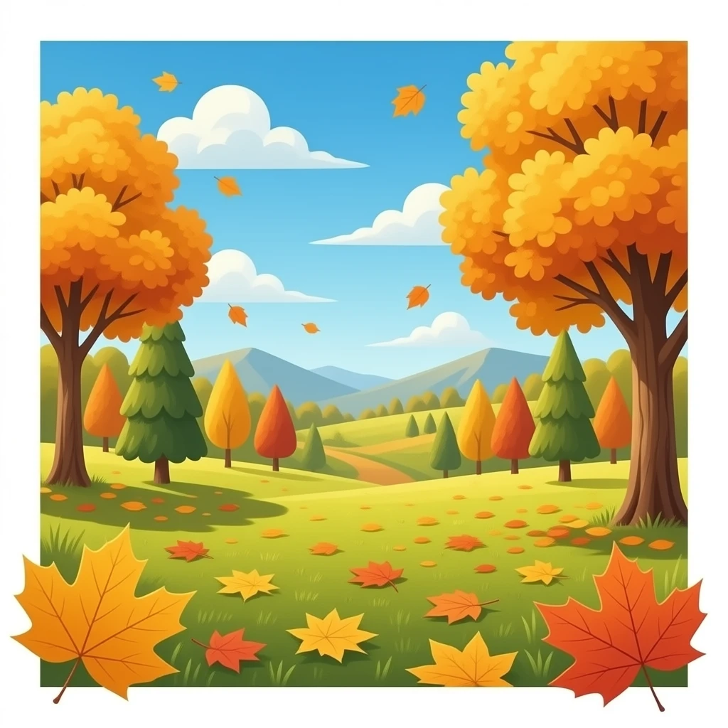 FALL LEAVES emoji