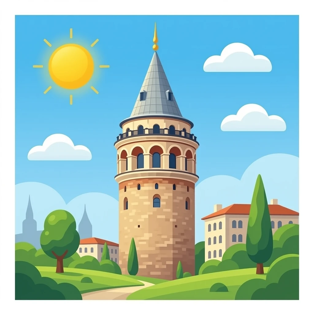 galata kulesi emoji