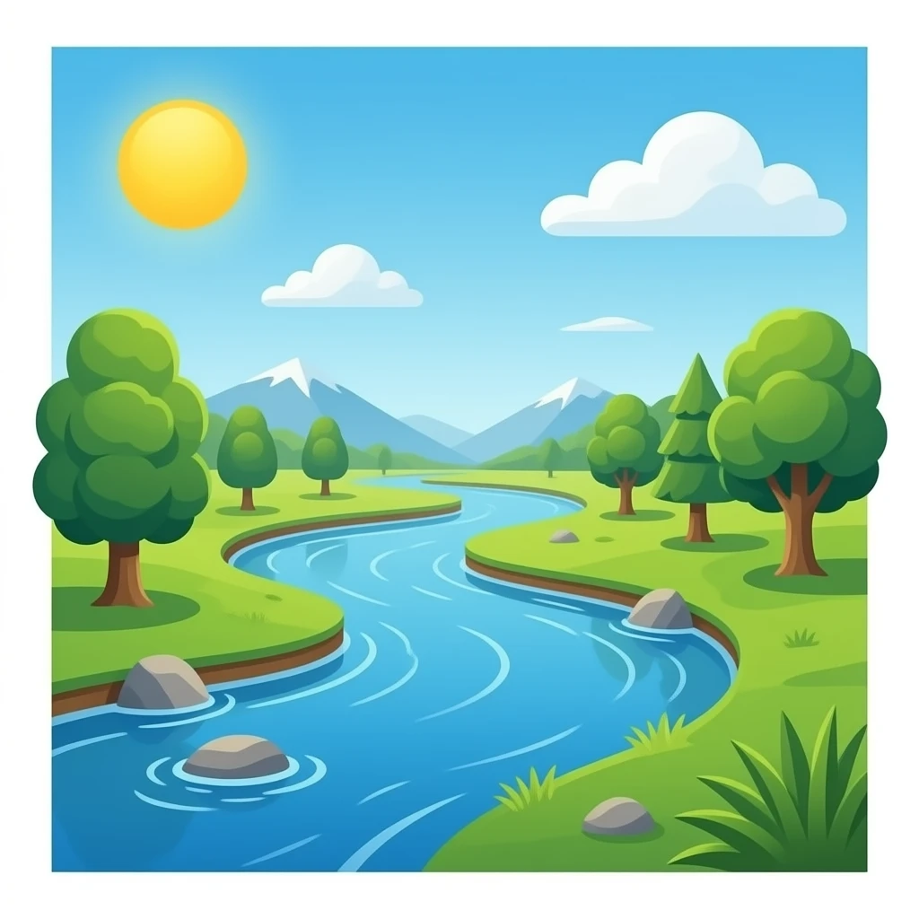 River emoji