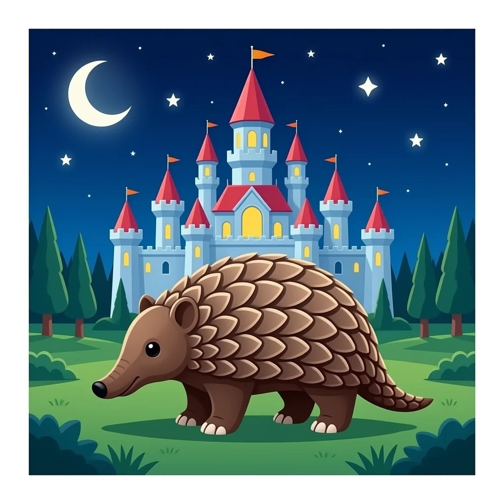 Pangoli and elephant idea the stars in the mod castles emoji