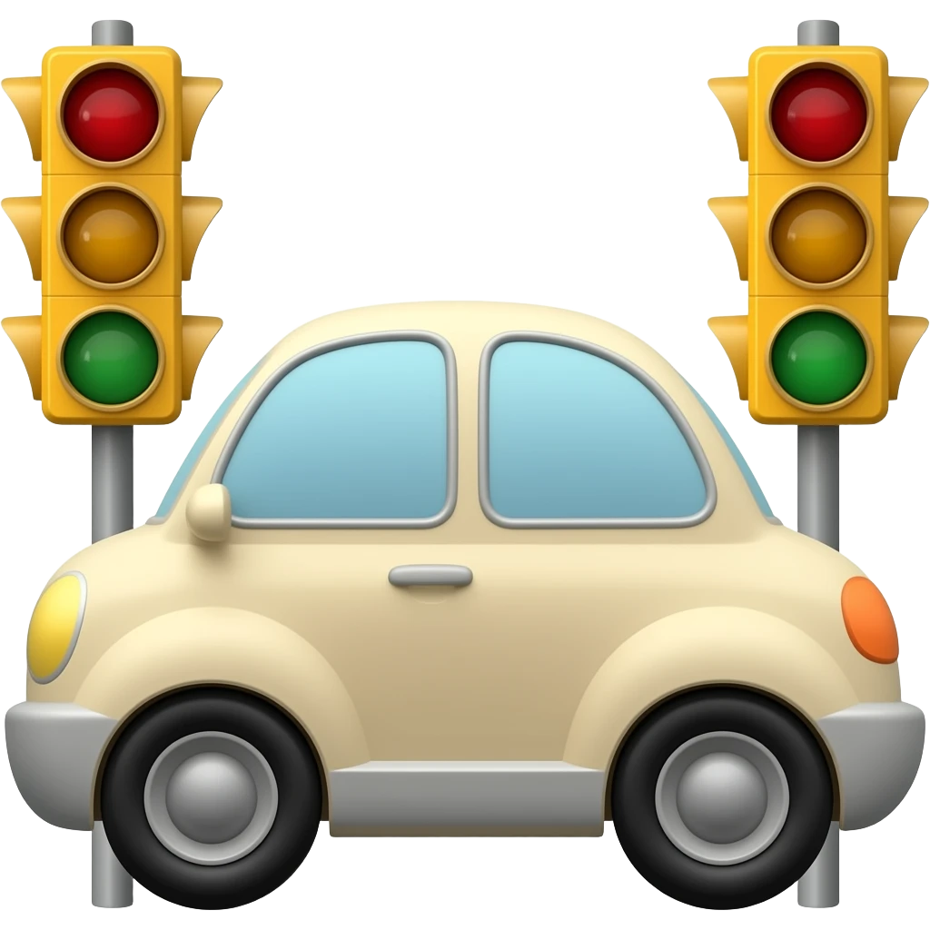 🚦🛑🚘 emoji