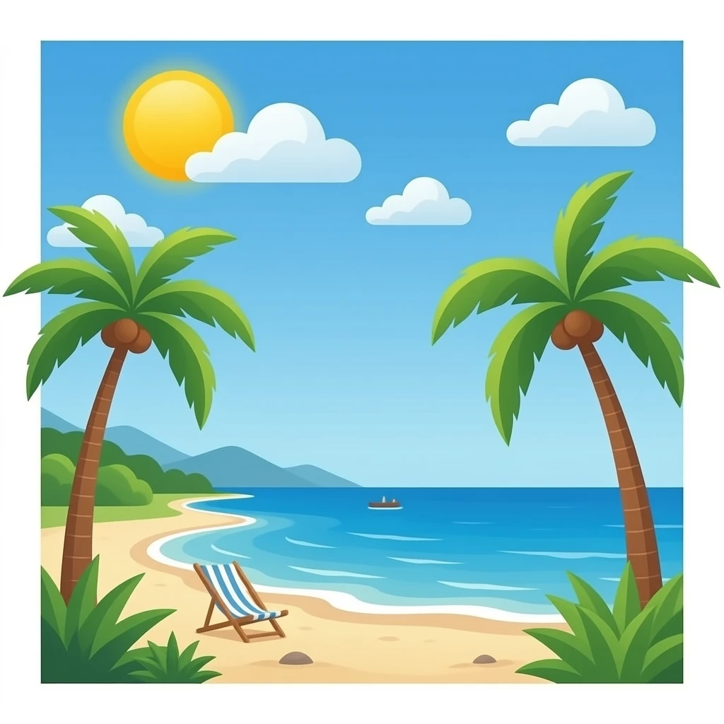 beach emoji