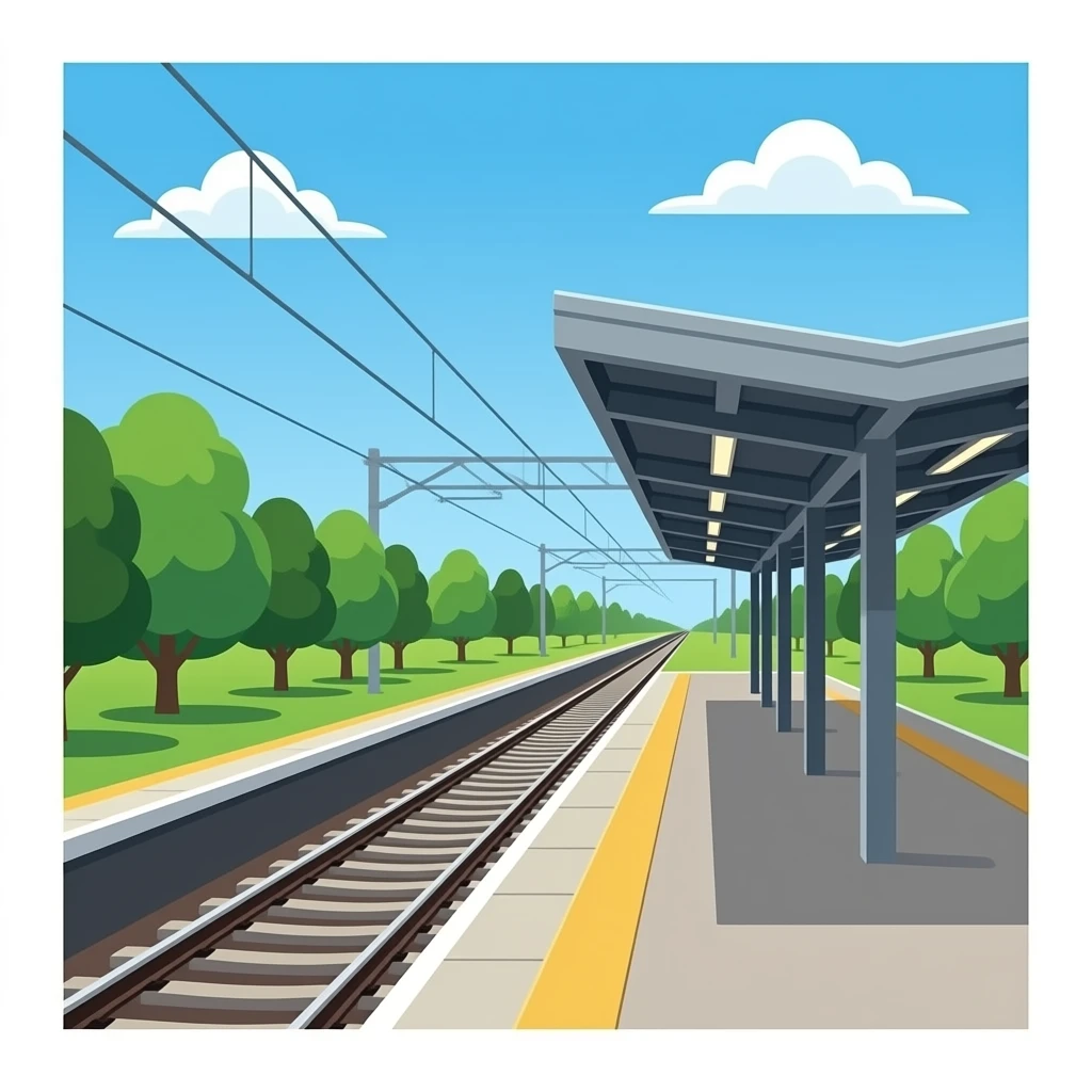 train platform emoji