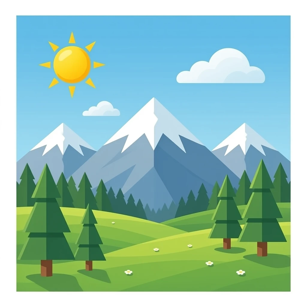 simple alps emoji emoji