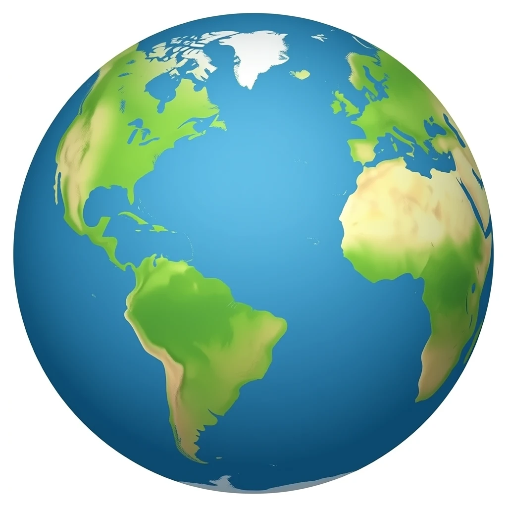 Earth emoji