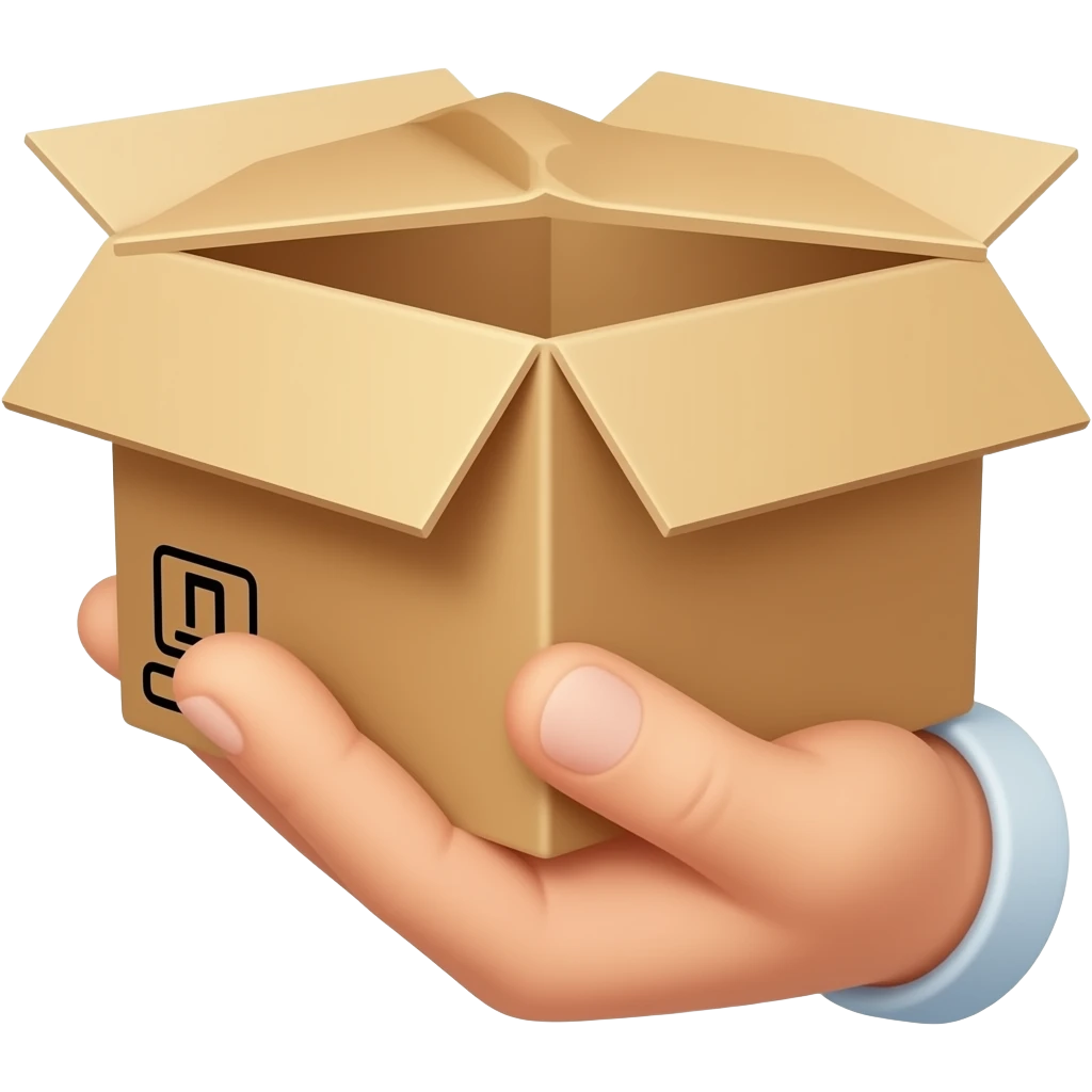 hand box emoji