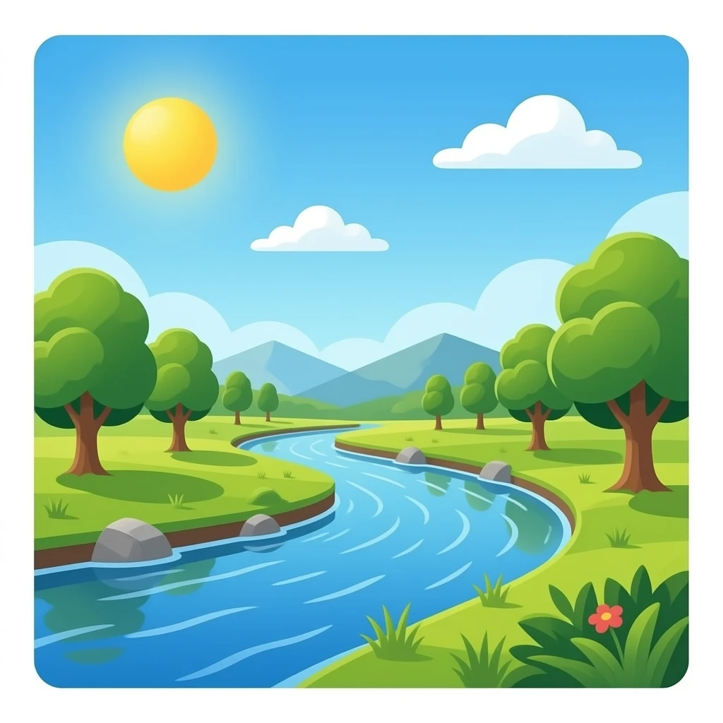 River emoji