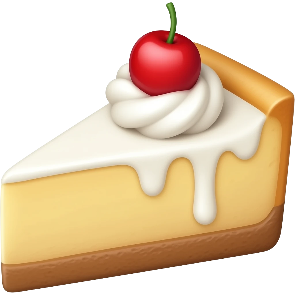 Cheesecake emoji