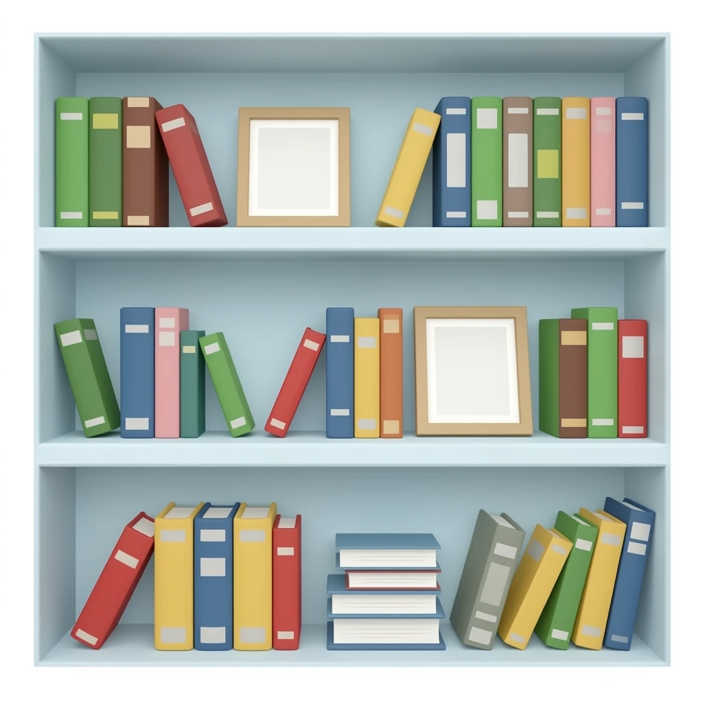 Bookshelf emoji