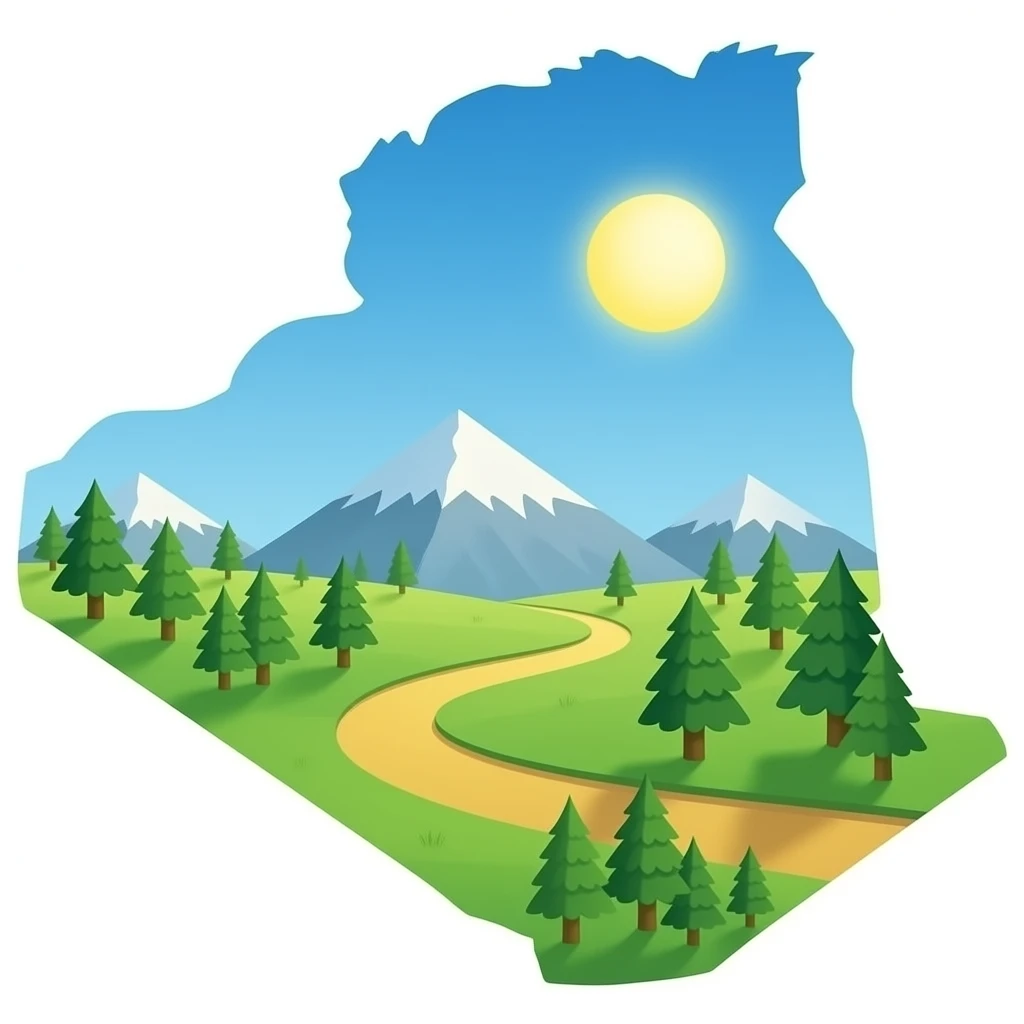 algeria map emoji